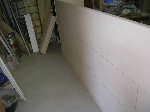 Detalle de madera de arce natural